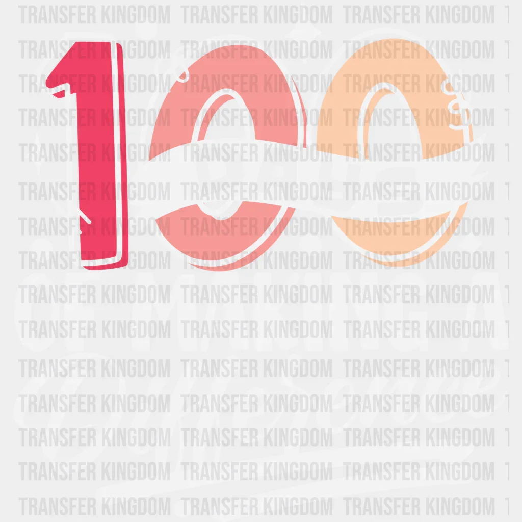 100 Days Of Making A Difference - DTF heat transfer - Image 2