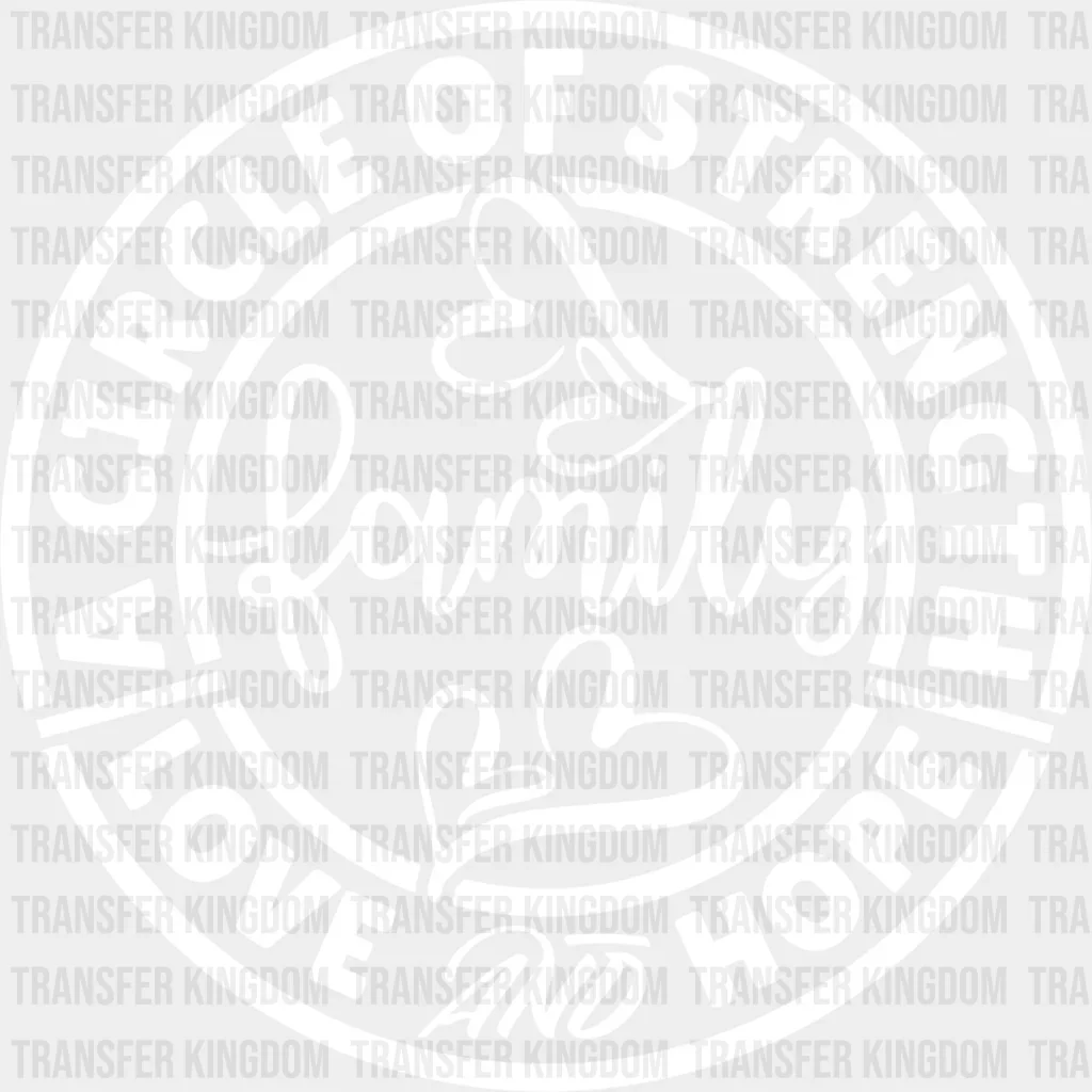 A Circle Of Strength - Family Reunion DTF Heat Transfer - Image 2