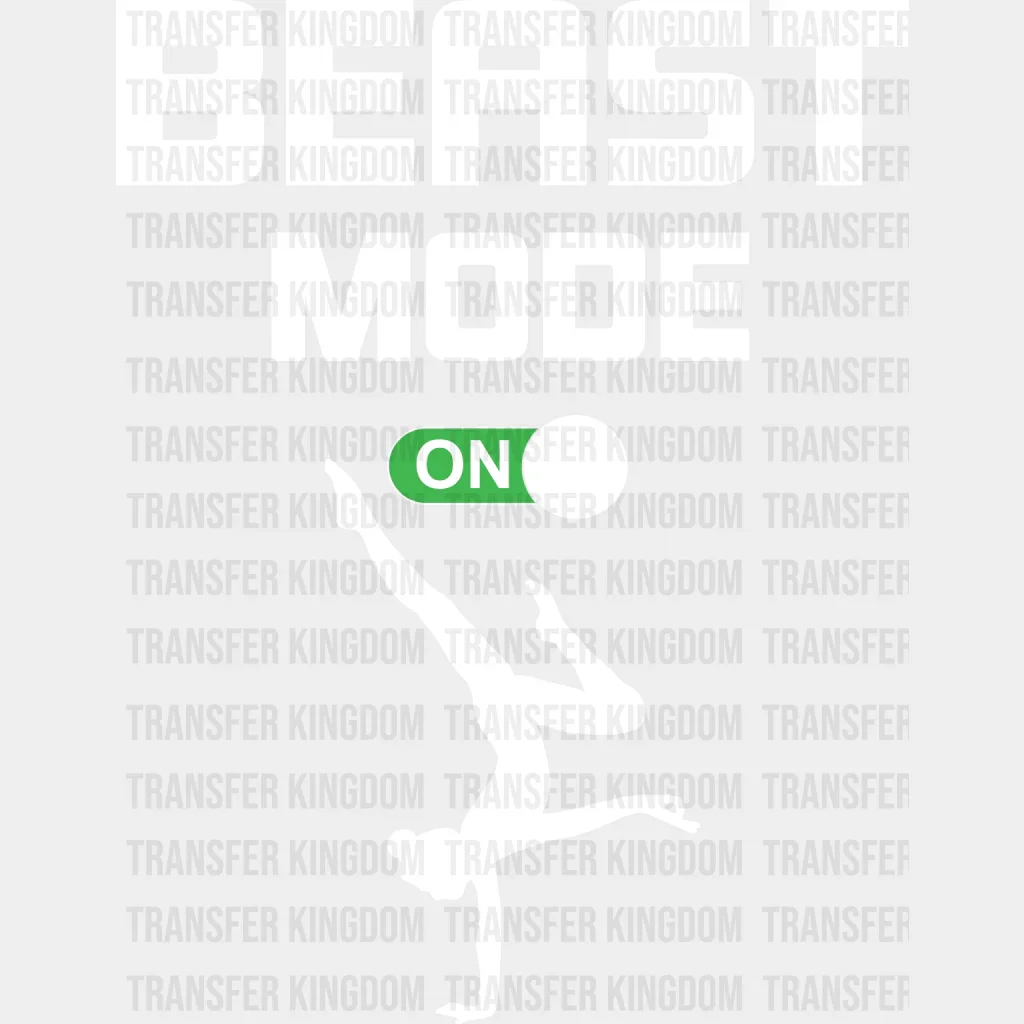 Beast Mode - Yoga DTF Heat Transfer - Image 2
