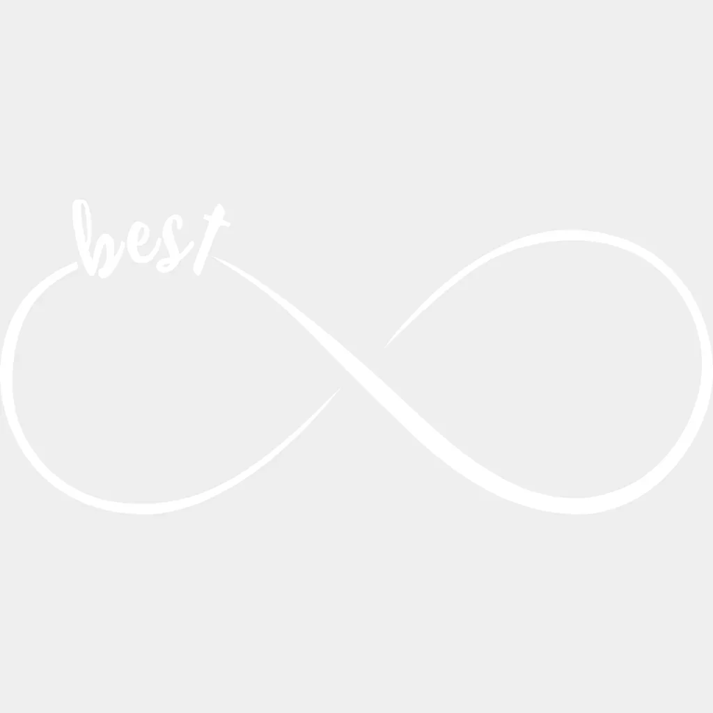 Best Friends Infinity Symbol Design - DTF heat transfer - Image 3