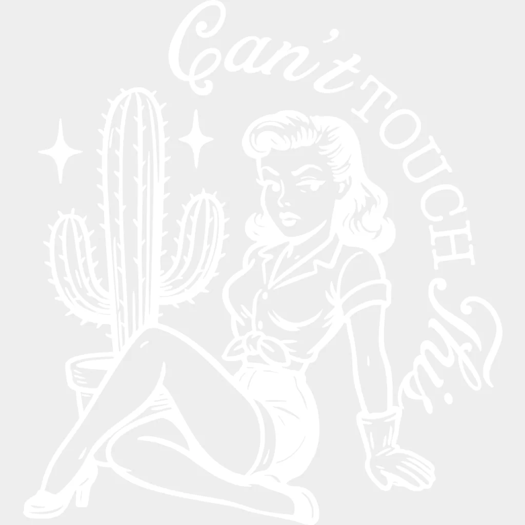 Can't Touch This - Plants DTF Transfers - Image 2