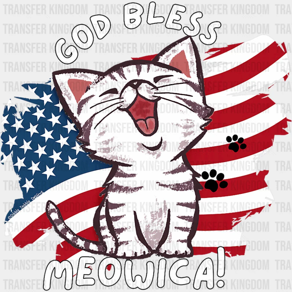 Cat Bless Meowica - Cats DTF Transfer