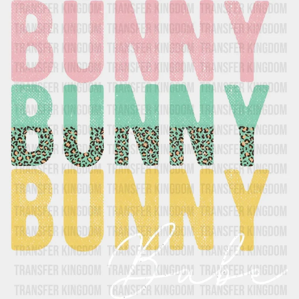 Easter Bunny Babe Design- DTF heat transfer - Image 2
