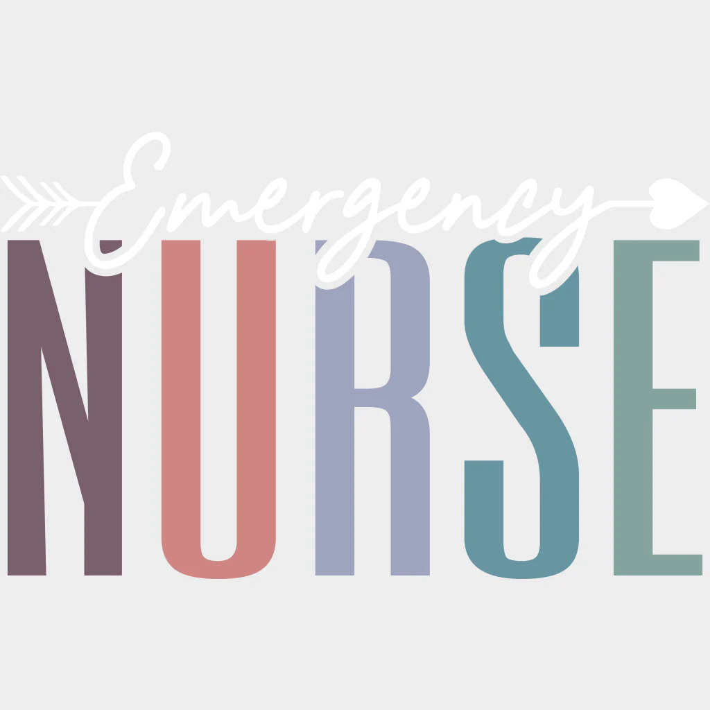 Emergency Nurse, Arrow - ER Nurse DTF Transfers - Image 2