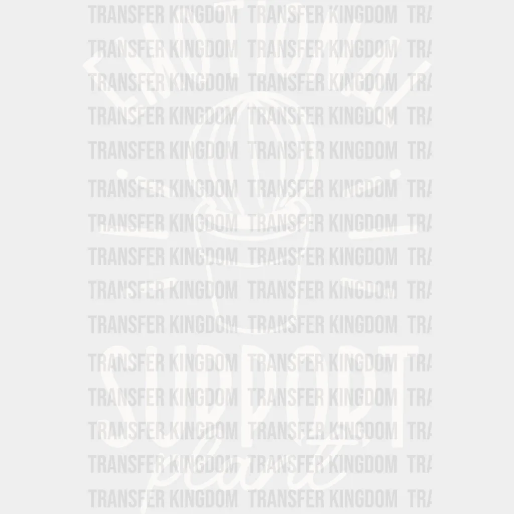 Emotional Support Plant - Plants DTF Heat Transfer - Image 2
