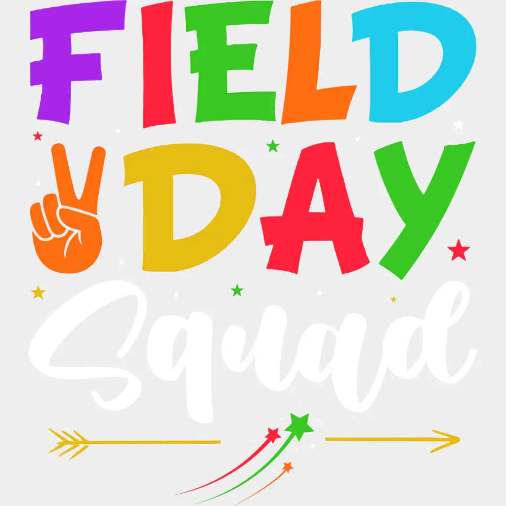 Field Day Squad Colorful - Field Day DTF Transfer - Image 2