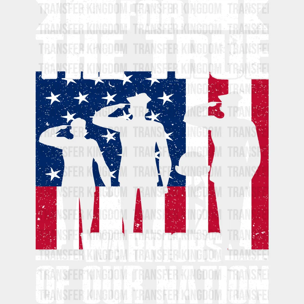 For The True Warriors Of Our Nation - Memorial Day DTF Transfer - Image 2
