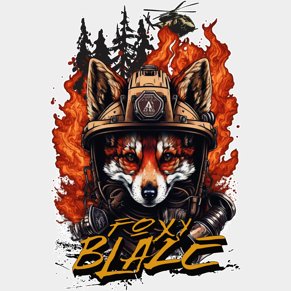 Foxy Blaze - Fire Department DTF Transfers - Image 2