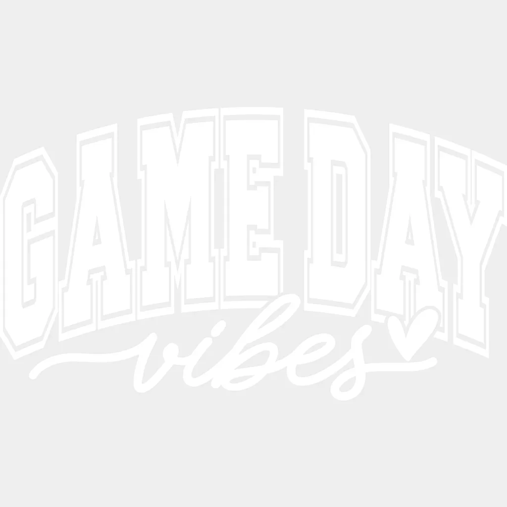 Game Day Vibes - Gameday DTF Heat Transfer - Image 2