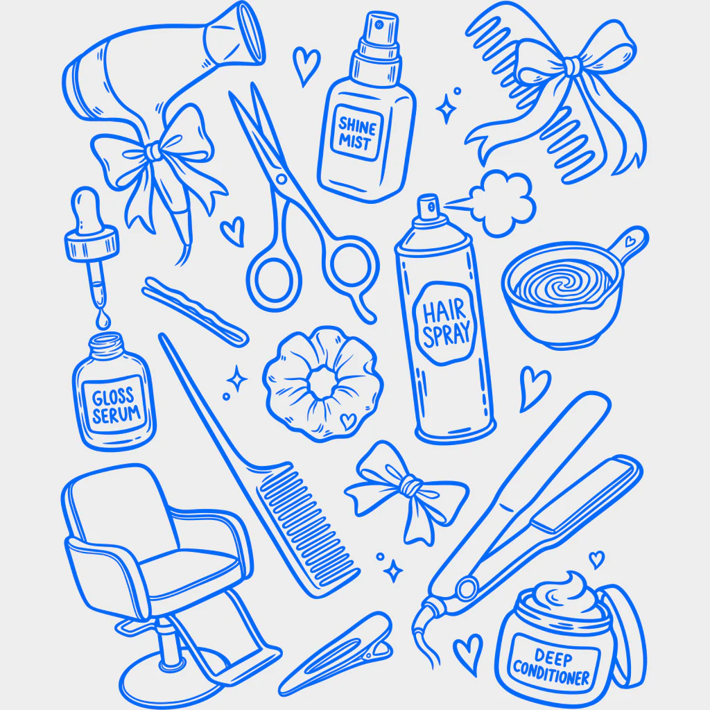 Hair Stylist Items - Hair Stylist DTF Transfers - Image 4