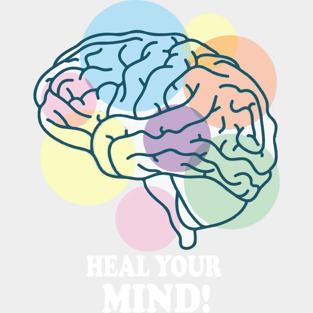 Heal Your Mind - Mental Health DTF Transfers - Image 2