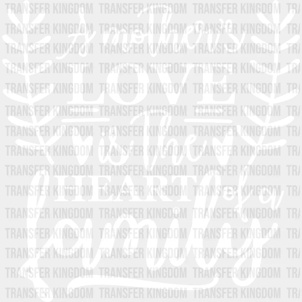 Heart Of A Family - Family Reunion DTF heat transfer - Image 2