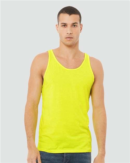 Unisex Heather CVC Tank - 3480CVC - Image 10