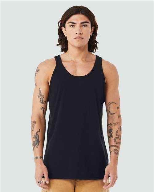 Unisex Heather CVC Tank - 3480CVC - Image 11