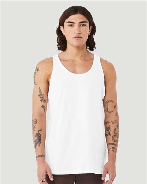 Unisex Heather CVC Tank - 3480CVC - Image 12