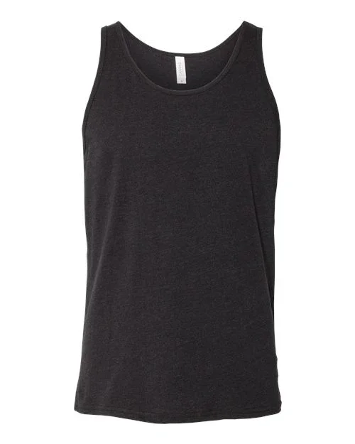 Unisex Heather CVC Tank - 3480CVC - Image 3
