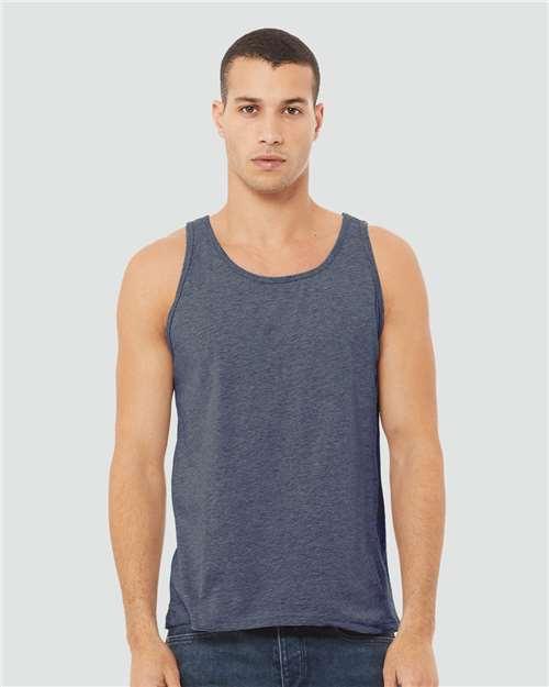 Unisex Heather CVC Tank - 3480CVC - Image 6