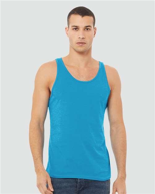 Unisex Heather CVC Tank - 3480CVC - Image 8