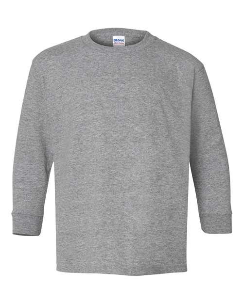 Youth Heavy Cotton™ Long Sleeve T-Shirt - 5400B - Image 11