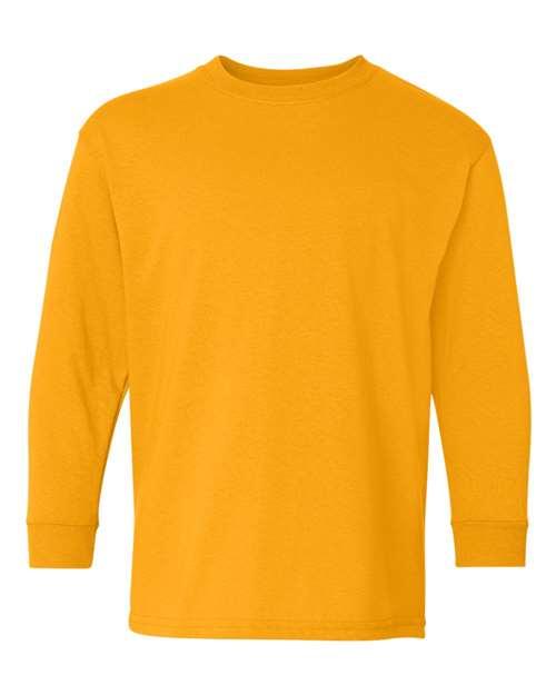 Youth Heavy Cotton™ Long Sleeve T-Shirt - 5400B - Image 5