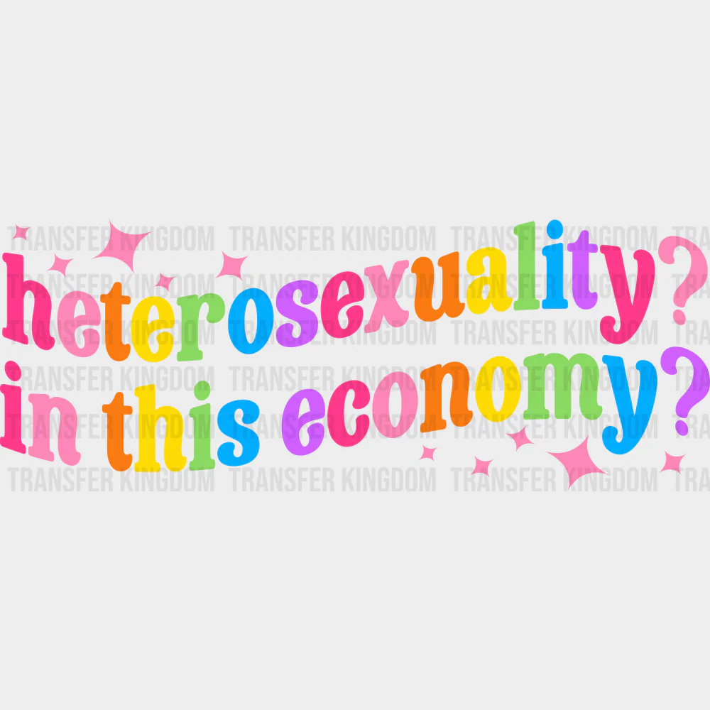 Heterosexuality? In This Economy? - Lesbian DTF Transfers