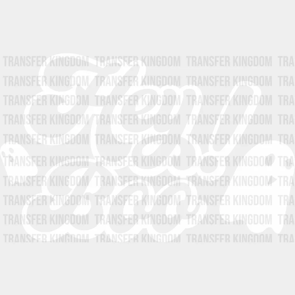 Hey Boo Design - Halloween DTF Transfer - Image 2