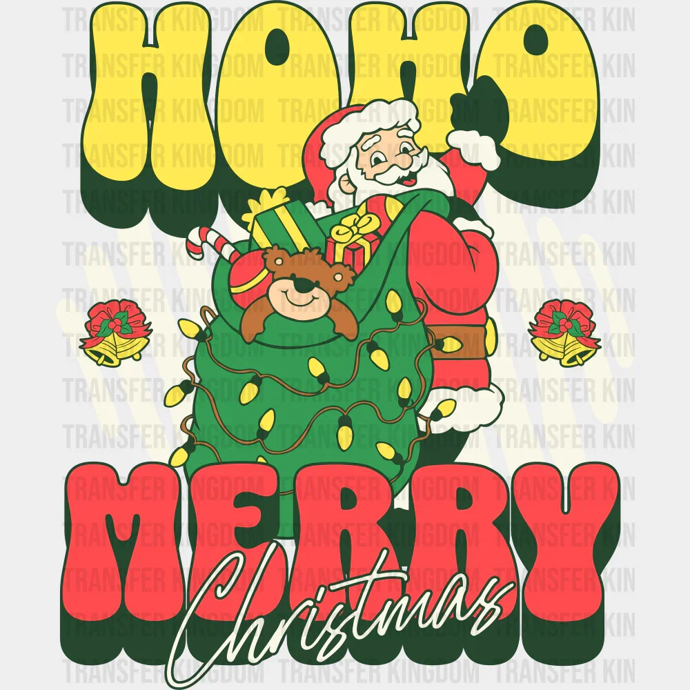Hoho Merry Christmas - Christmas DTF Transfer