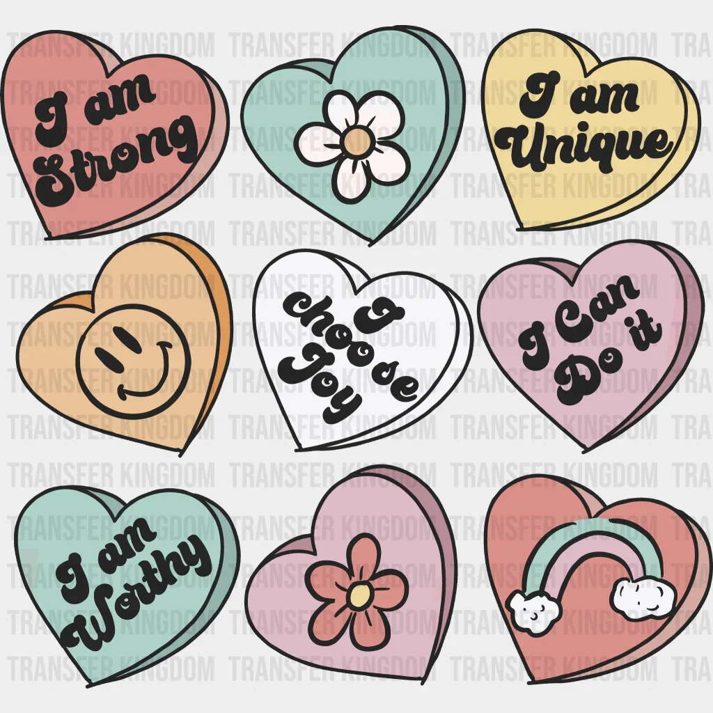 I Am... Valentine's Day Design - DTF heat transfer
