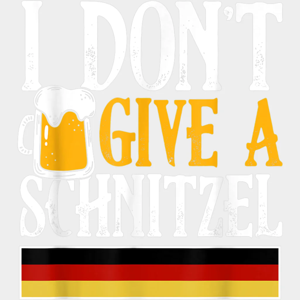 I Don't Give A Schnitzel - Oktoberfest DTF Transfers - Image 2