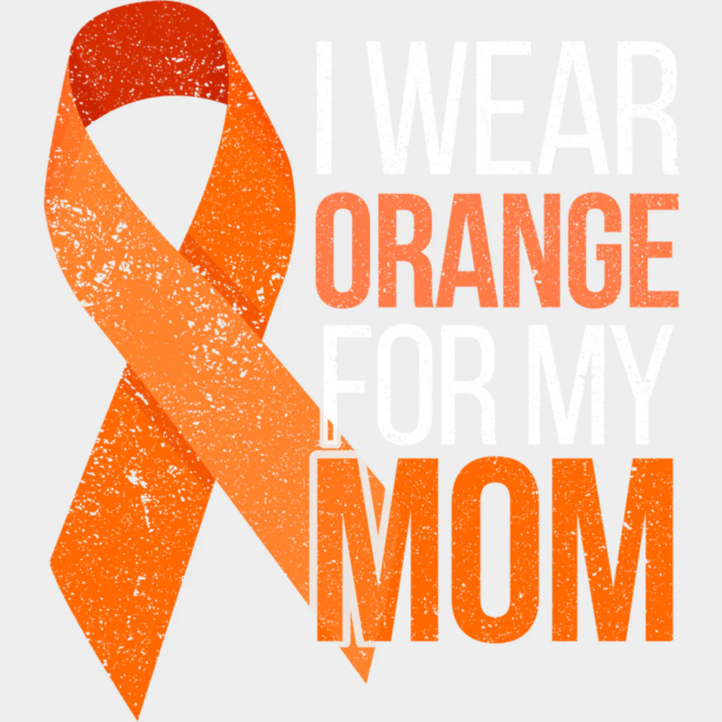 I Wear Orange For My Mom - Leukemia DTF Transfers - Image 2