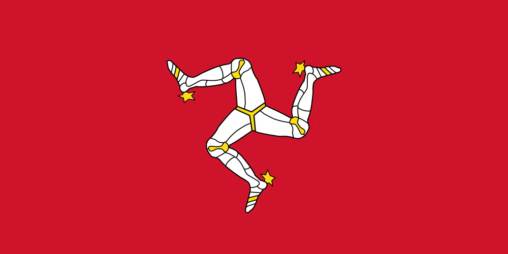 Isle of Man Flag - Country Flags DTF Transfers