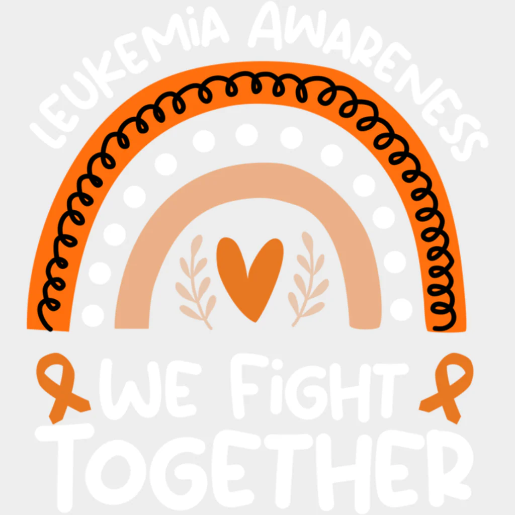 Leukemia Awareness, We Fight Together - Leukemia DTF Transfers - Image 2