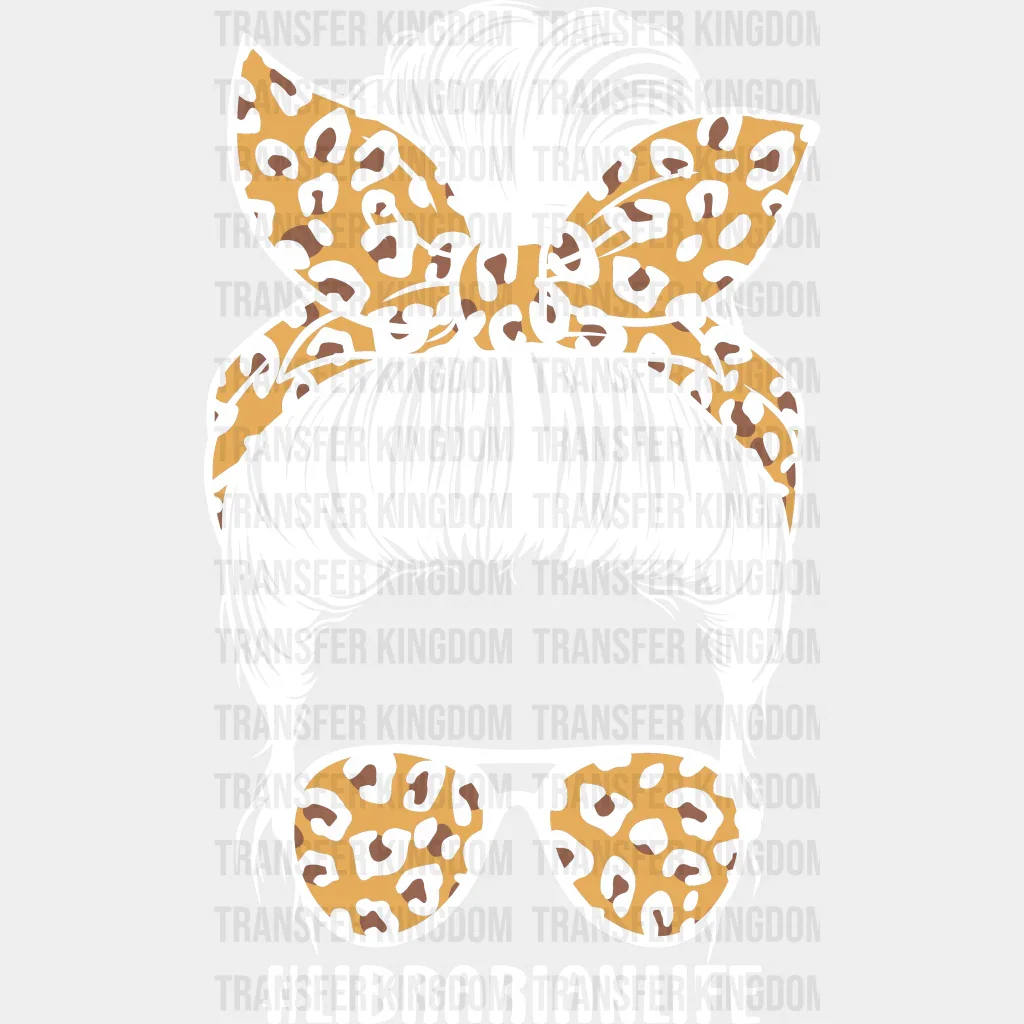 Librarian Life B&W Design - Librarian DTF heat transfer - Image 2