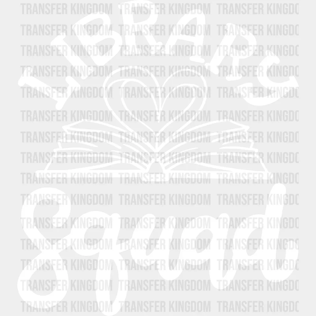 Library Squad - Reading DTF Heat Transfer - Image 2