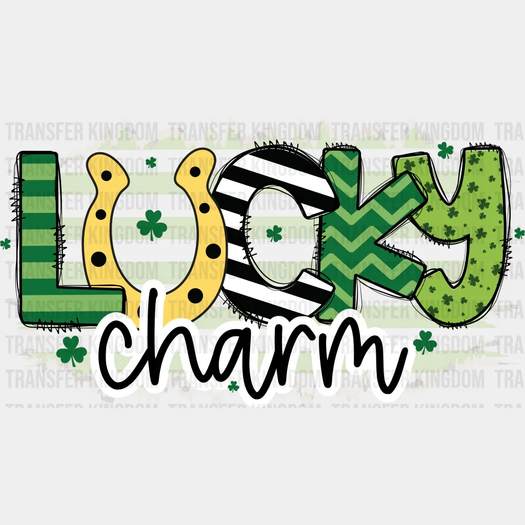 Lucky Charm St. Patrick's Day Design - DTF heat transfer