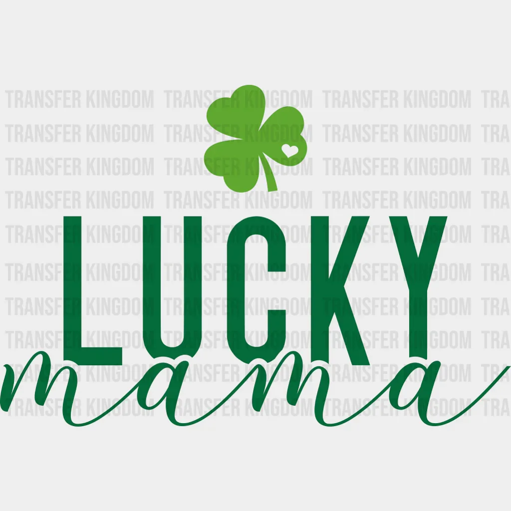 Lucky Clover Blessing St. Patrick's Day Design - St. Patrick's Day DTF heat transfer
