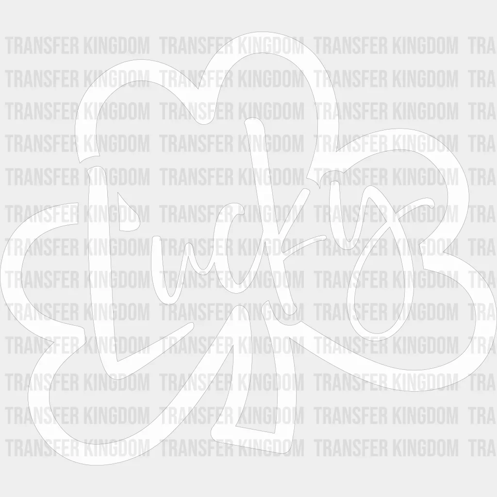 Lucky Clover St. Patrick's Day Design - DTF heat transfer - Image 2