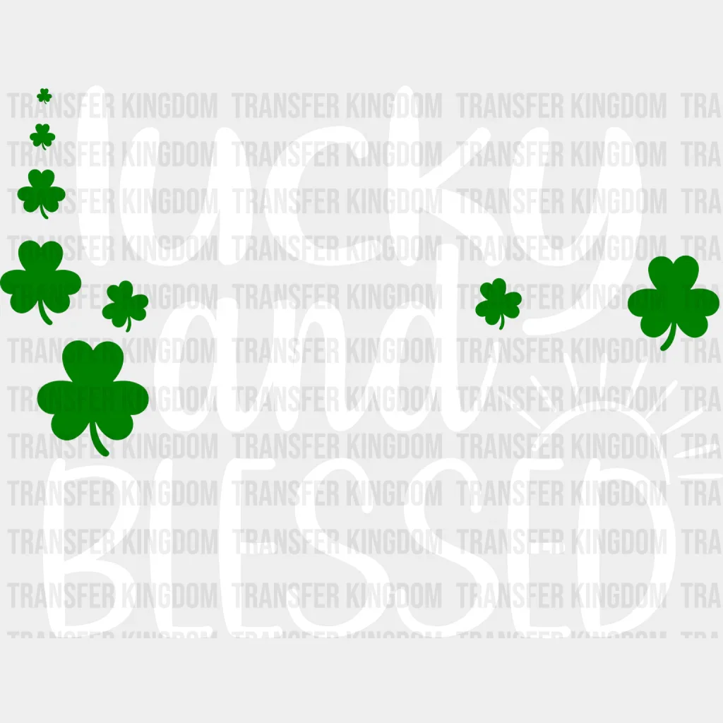 Lucky Dude Shamrock St. Patrick's Day Design - DTF heat transfer - Image 2