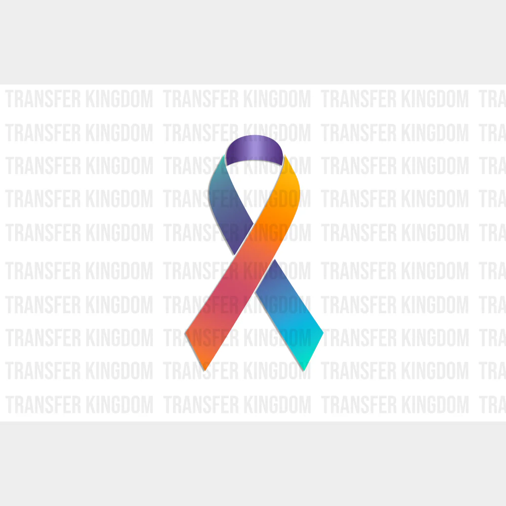 Lynch Syndrome Awareness Flag - Cancer Awareness DTF Transfers