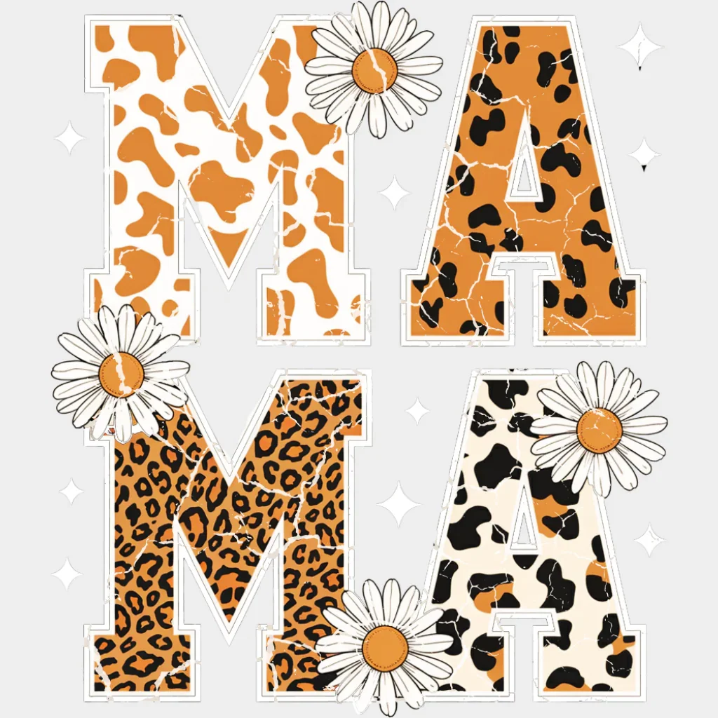 Mama Daisies - Mother's Day DTF Transfer - Image 2