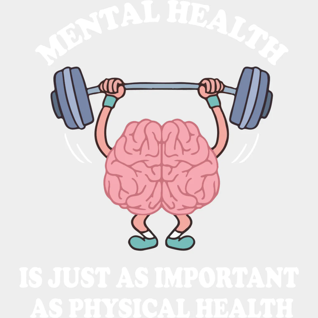 Mental Health Is Just As Important As Physical Health - Mental Health DTF Transfers - Image 2