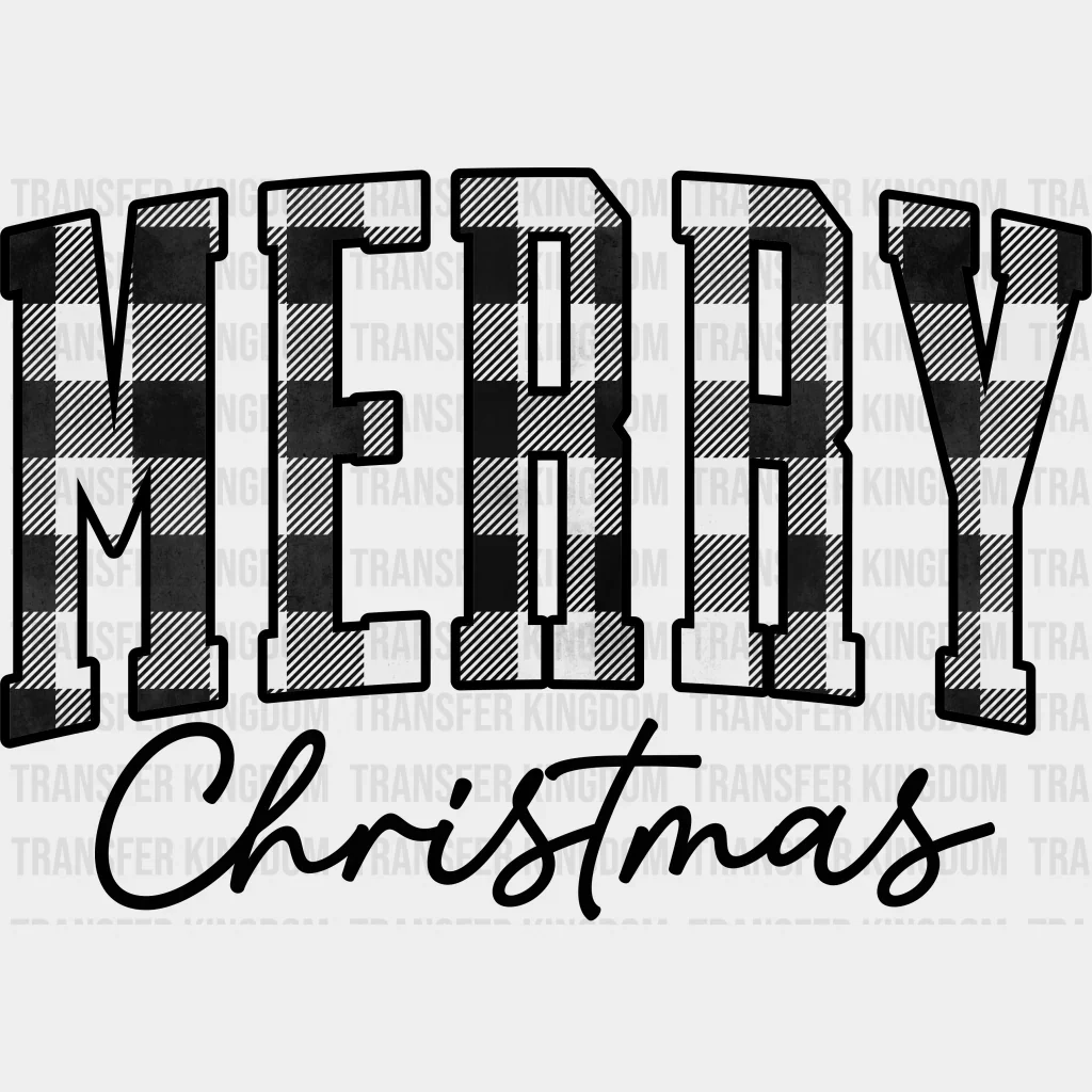 MERRY CHRISTMAS CHK , Christmas Design, Dtf Heat Transfer