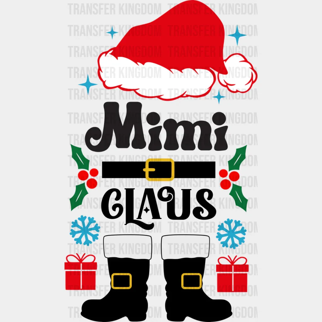 Mimi Claus - Christmas DTF Transfer