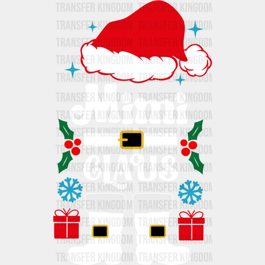 Mimi Claus - Christmas DTF Transfer - Image 2