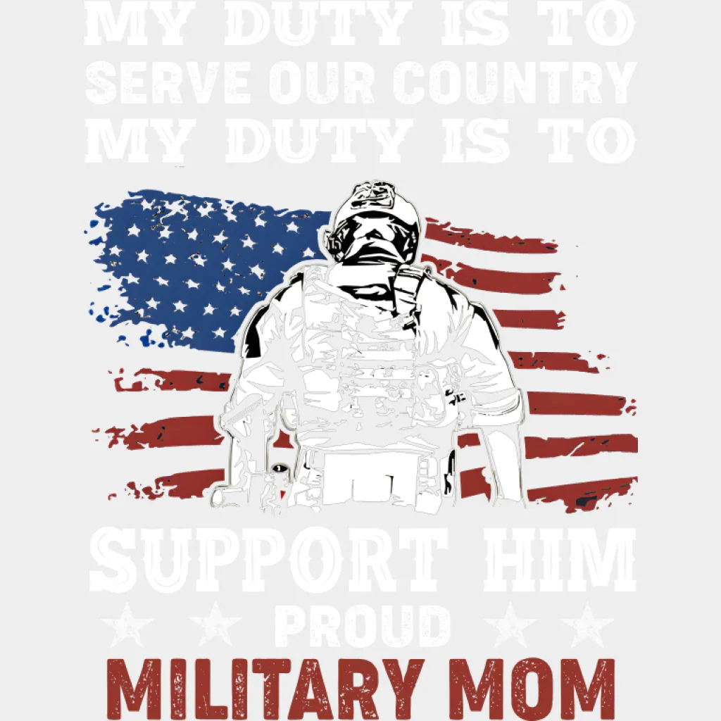 My Duty Is To Serve Our Country - Military DTF Transfer - Image 2