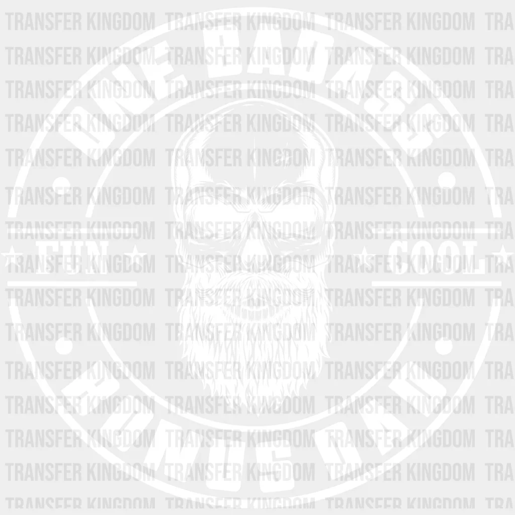 One Badass Bonus Dad - Father's Day DTF Heat Transfer - Image 2