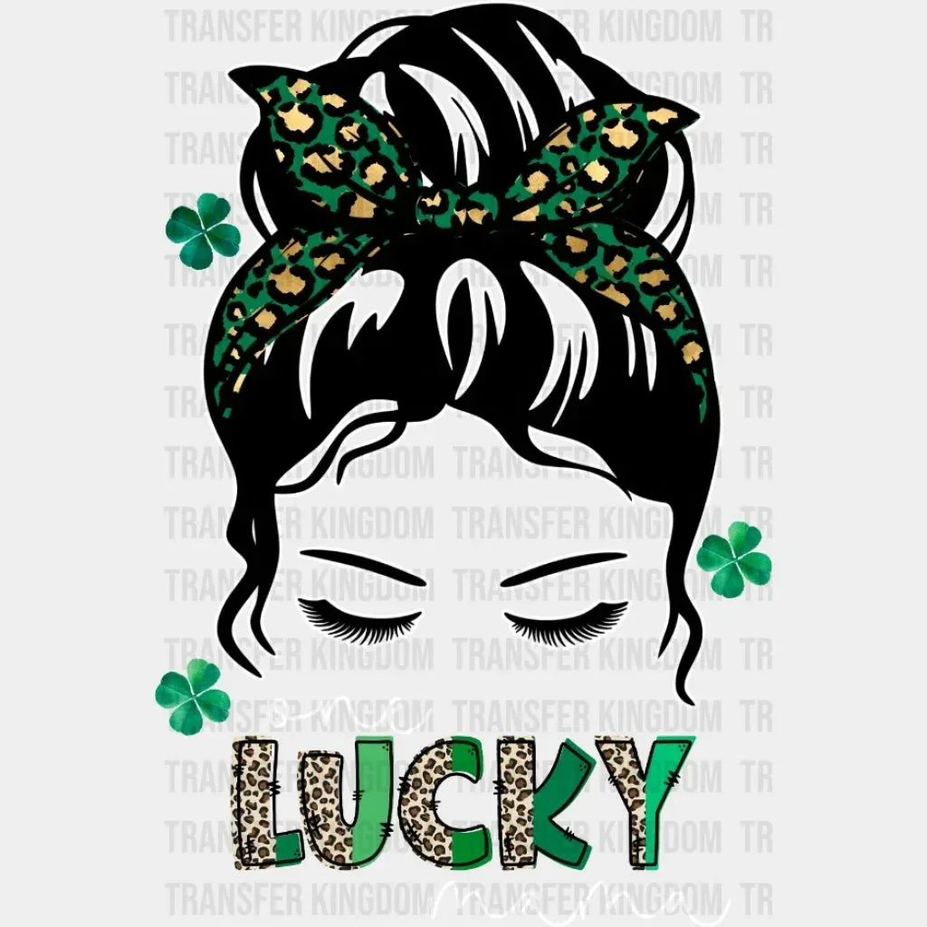 One Lucky Mama St. Patrick's Day Design - DTF heat transfer - Image 2
