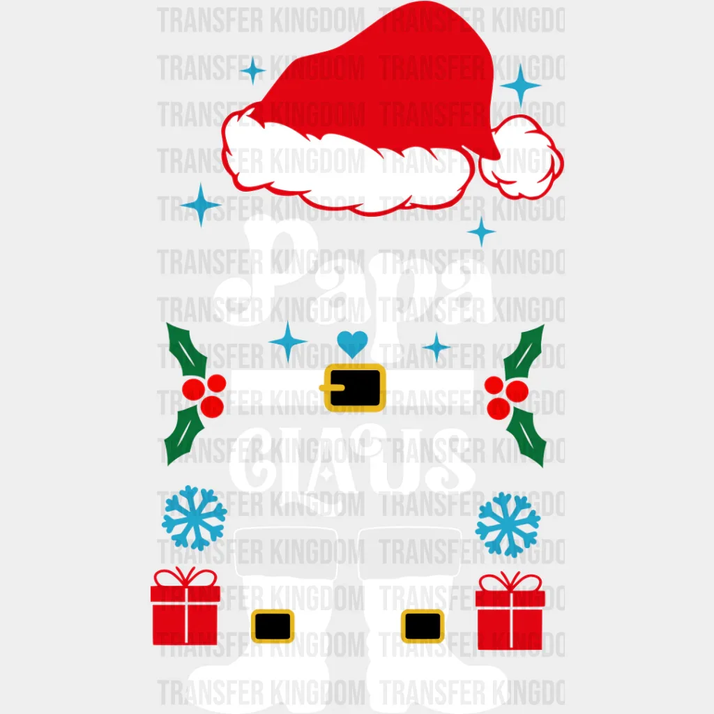Papa Claus - Christmas DTF Transfer - Image 2