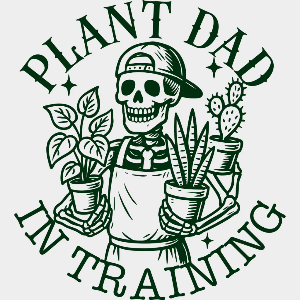 Plant Dad In Training - Plants DTF Transfers - Image 3