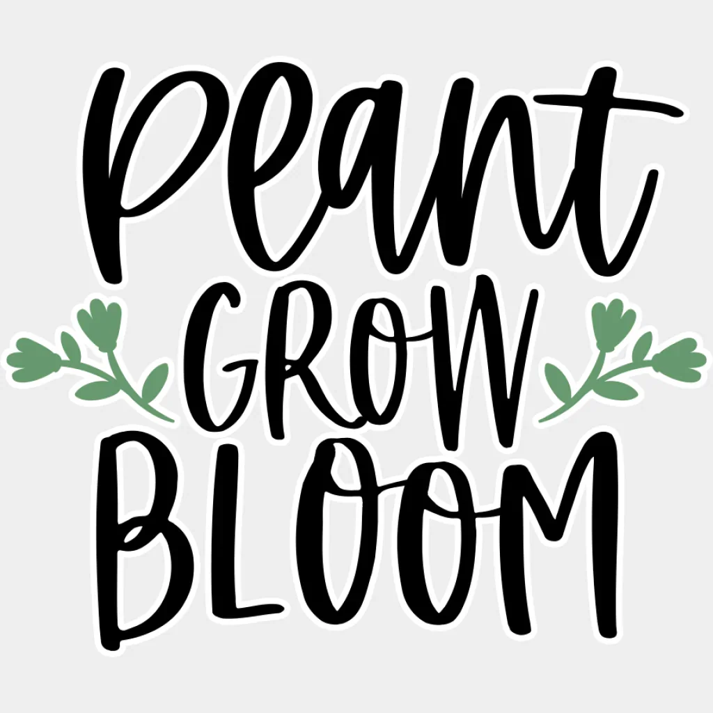 Plant Grow Bloom - Spring DTF Transfer - Image 2